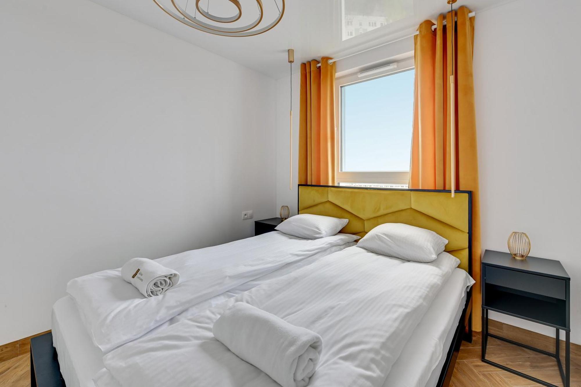 Luxury Voyager - Sea View Lägenhet Gdańsk Exteriör bild