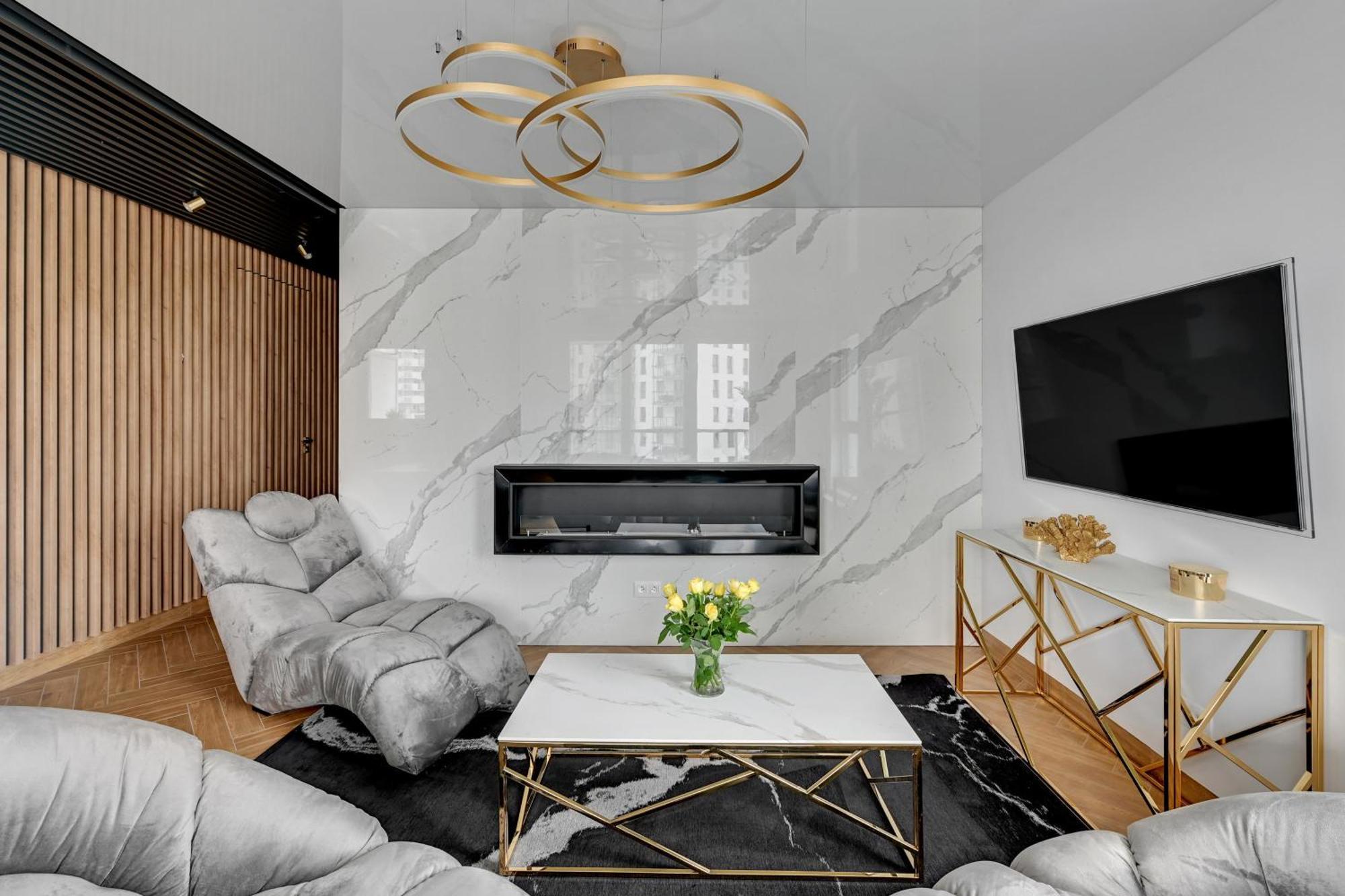 Luxury Voyager - Sea View Lägenhet Gdańsk Exteriör bild