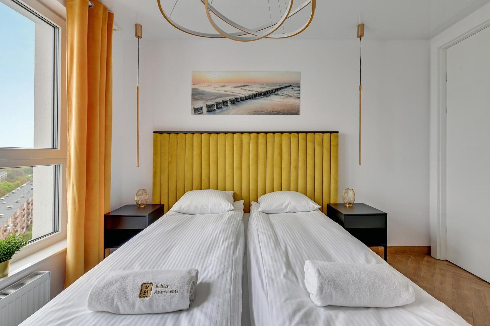 Luxury Voyager - Sea View Lägenhet Gdańsk Exteriör bild